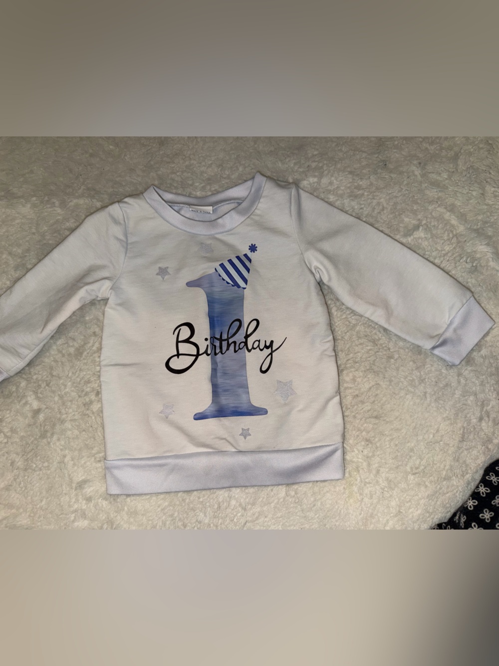 '1st Birthday' Long Sleeve Kids Top